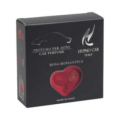 Zapach do samochodu serduszko Rosa Romantica
