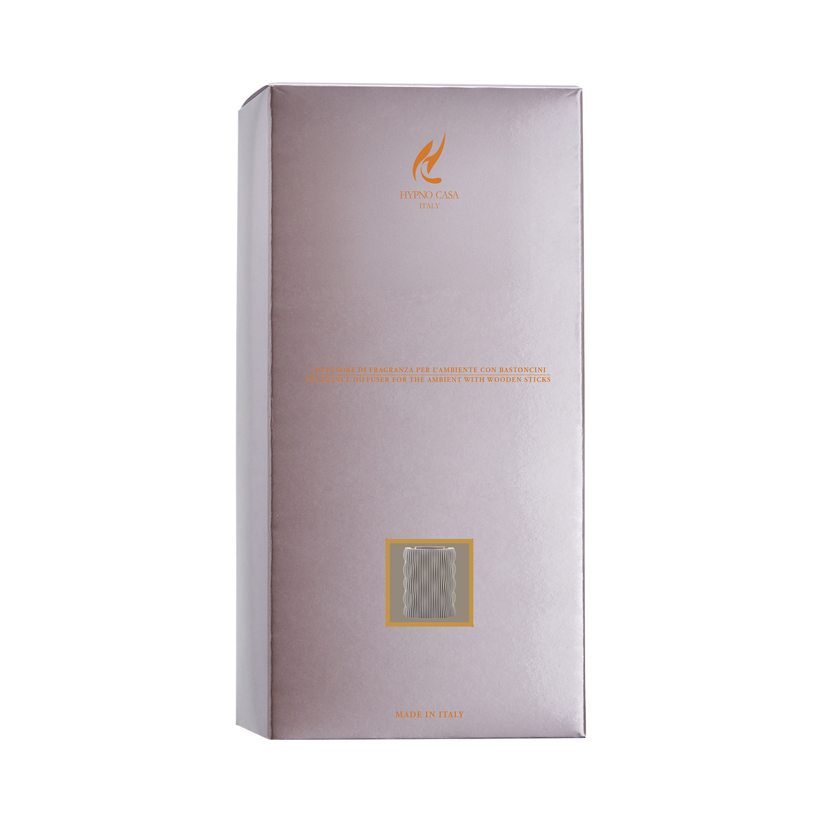 Dyfuzor Zapachowy z Patyczkami w Pudełku Prezentowym, 200 ml, 13 cm, Kolor Jasnoszary, Bez Uzupełniacza
