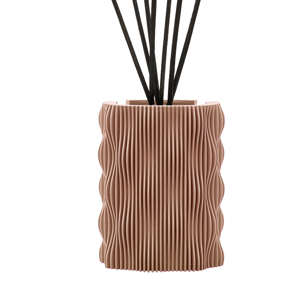 Dyfuzor Zapachowy z Patyczkami w Pudełku Prezentowym, 200 ml, 13 cm, Kolor Mokka, Bez Uzupełniacza