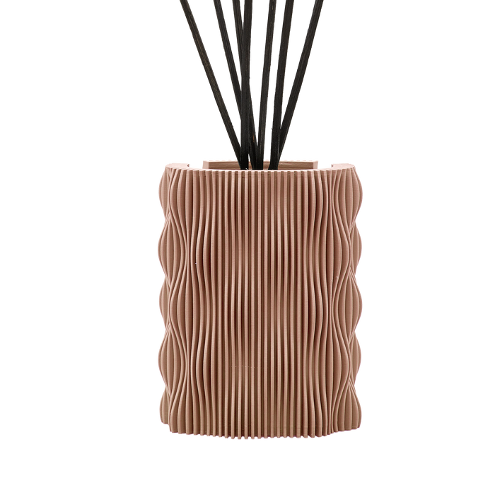 Dyfuzor Zapachowy z Patyczkami w Pudełku Prezentowym, 200 ml, 13 cm, Kolor Mokka, Bez Uzupełniacza