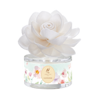 Bezalkoholowy dyfuzor z kwiatem o zapachu Bawełny